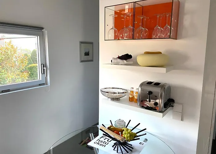 Modernes Auf Der Sonnenterrasse Apartment