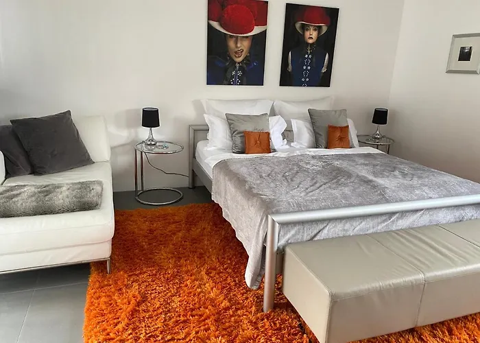 Modernes Auf Der Sonnenterrasse Apartment